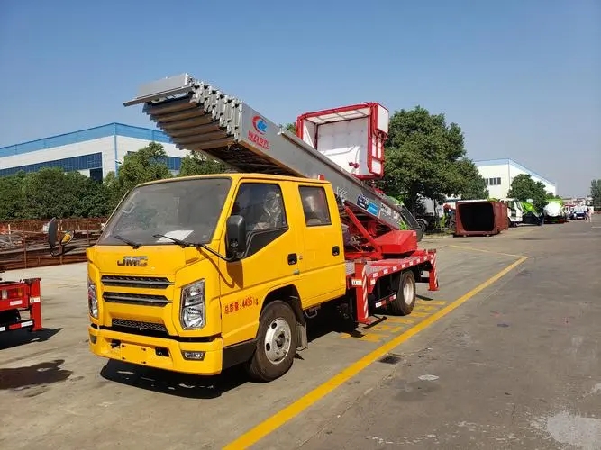 清城附近云梯车出租 砂石搬运