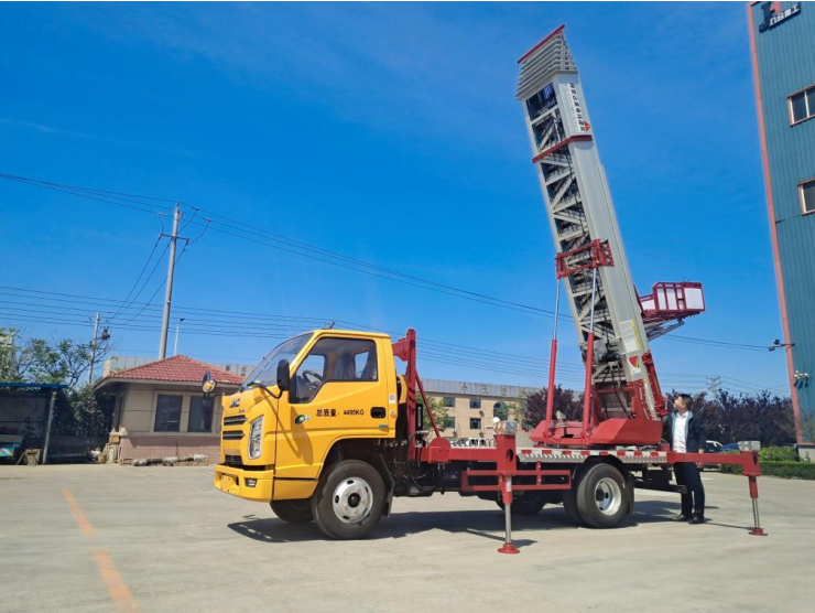 清城常年租赁32米云梯车